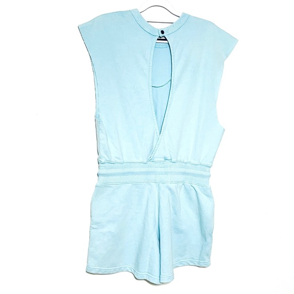 NWOT Free People Movement Open Back Romper - Picture 3 of 10